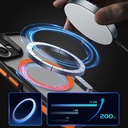 Apple iPhone 16 Plus Uyumlu Kılıf Magsafe Şarj Özellikli Renkli Kenar Airbag Şeritli Zore Lamer Kapak - 3