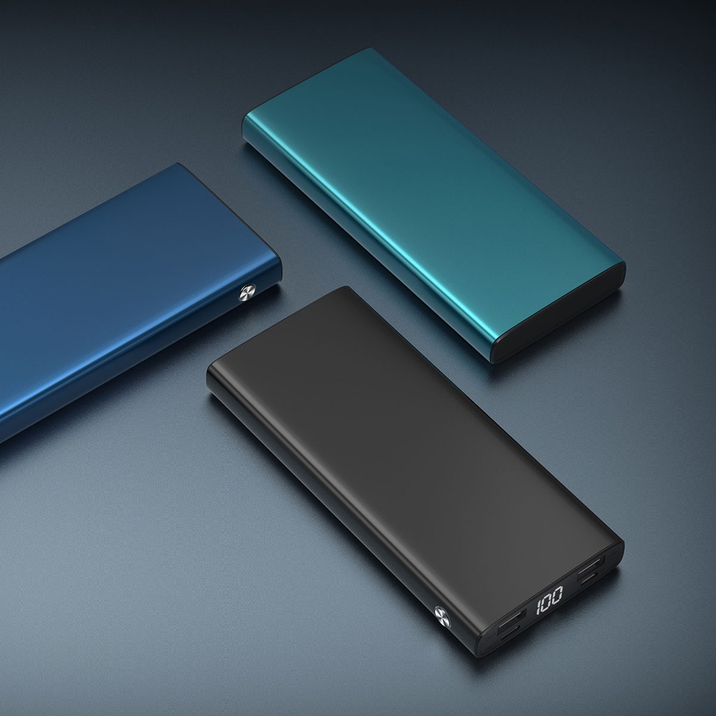 Xipin PX701-Q Hızlı Şarj Özellikli Dijital Ekran Göstergeli Dual USB Taşınabilir Powerbank 10000mAh - 2