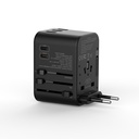 Wiwu UA-303 Çoklu Universal TR/US/UK/AUS/EU Uyumlu Şarj Adaptörü 33.5W - 5
