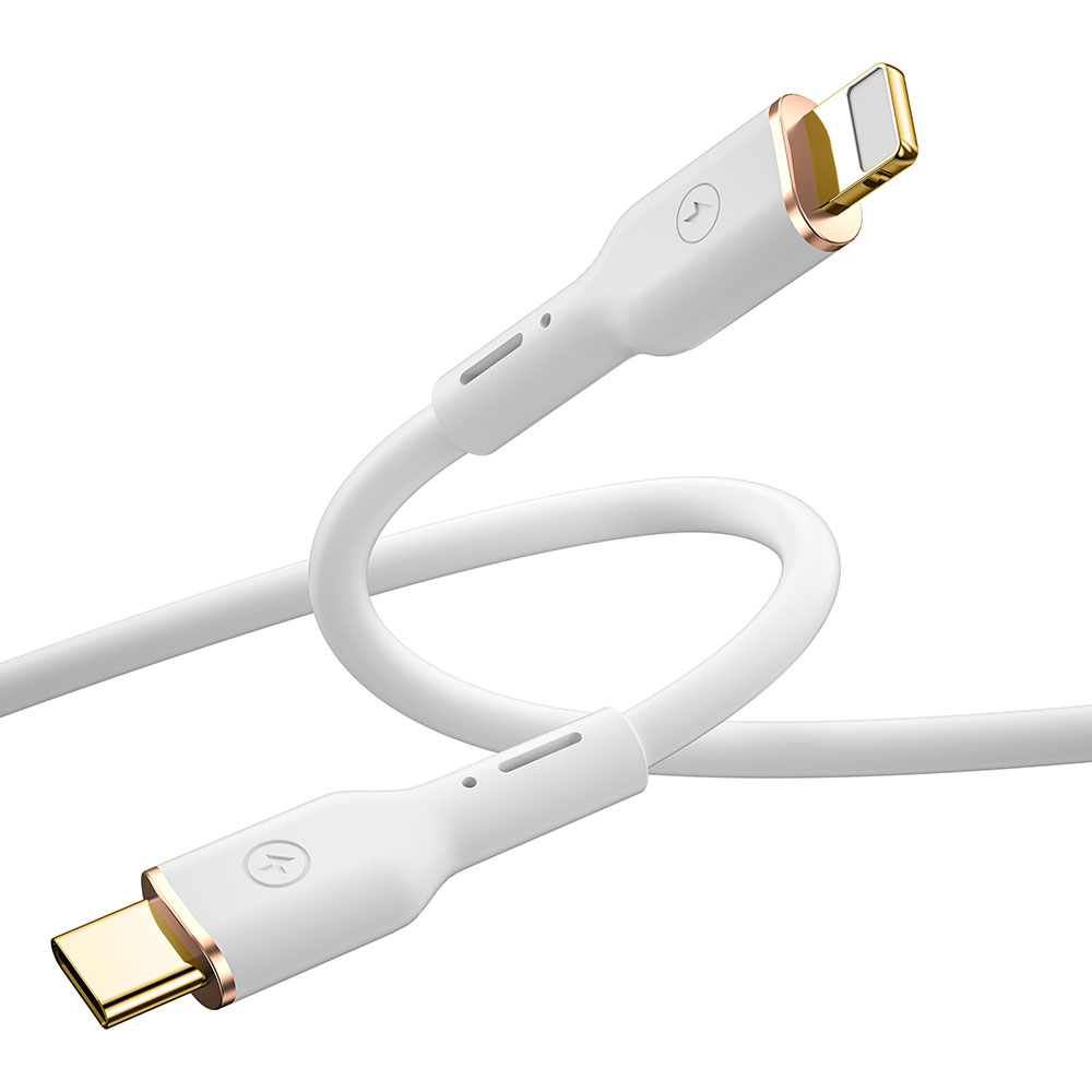 Wiwu Vigor YQ-01 Type-C to Lightning Esnek PD Data Kablo 27W 480Mbps 1.2M - 1