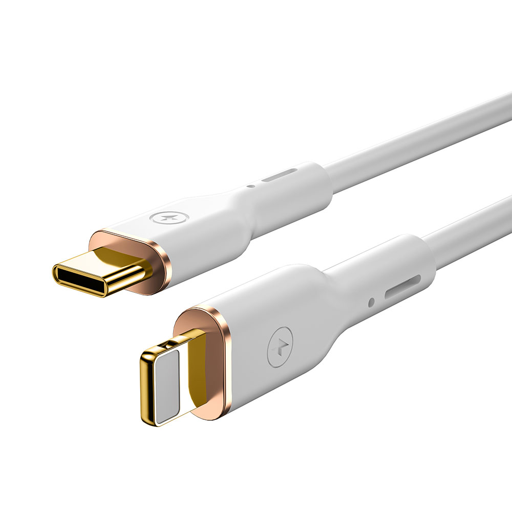 Wiwu Vigor YQ-01 Type-C to Lightning Esnek PD Data Kablo 27W 480Mbps 1.2M - 2