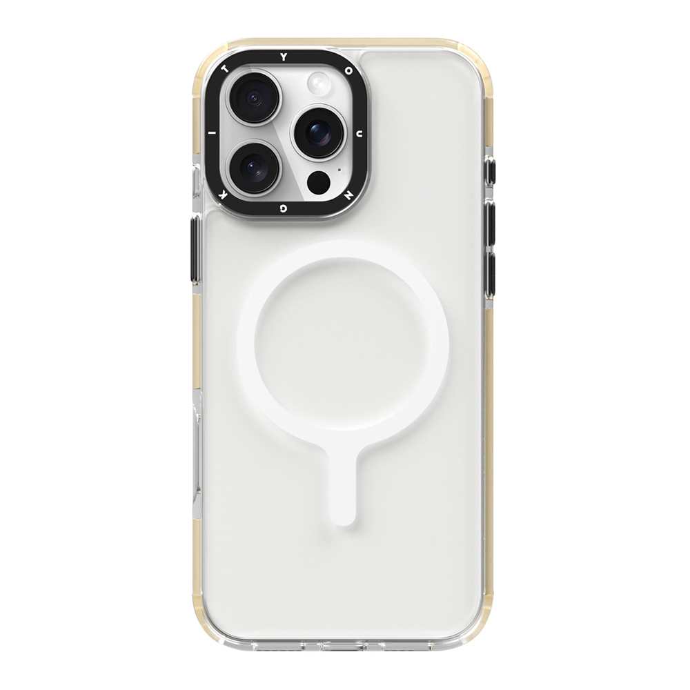 Apple iPhone 16 Pro Max Uyumlu Kılıf Magsafe Şarj Özellikli YoungKit Crystal Color Serisi Kapak - 1