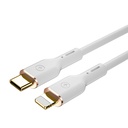 Wiwu Vigor YQ-01 Type-C to Lightning Esnek PD Data Kablo 27W 480Mbps 1.2M - 7