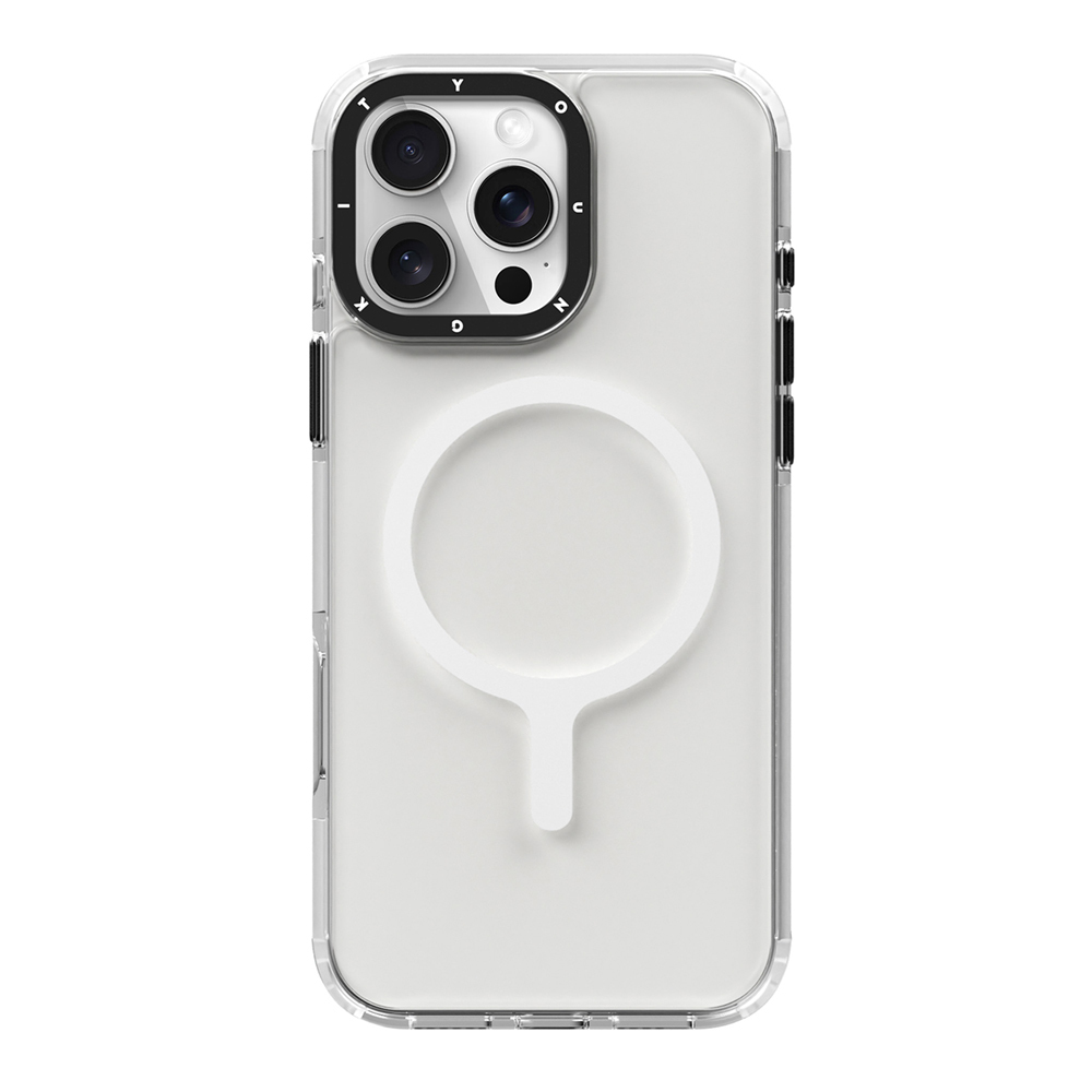 Apple iPhone 16 Pro Max Uyumlu Kılıf Magsafe Şarj Özellikli YoungKit Crystal Color Serisi Kapak - 2