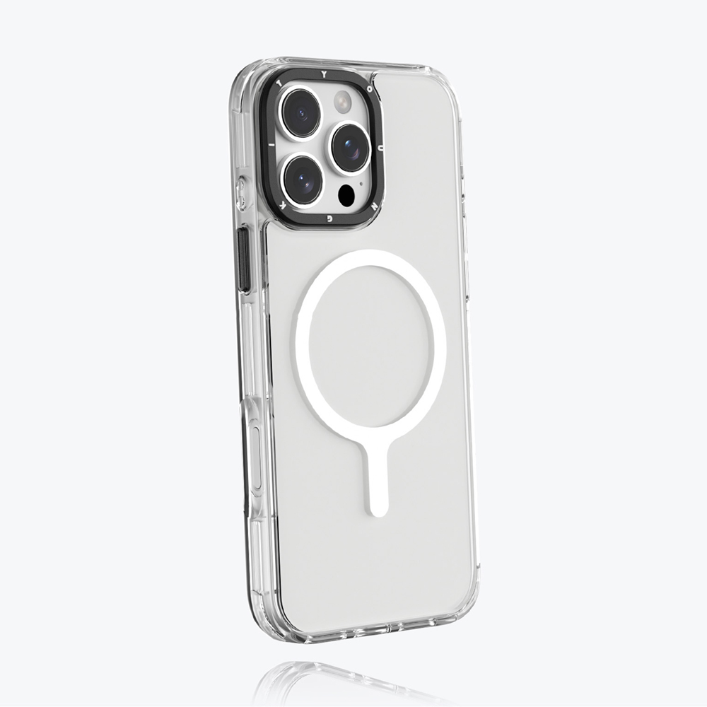 Apple iPhone 16 Pro Max Uyumlu Kılıf Magsafe Şarj Özellikli YoungKit Crystal Color Serisi Kapak - 6