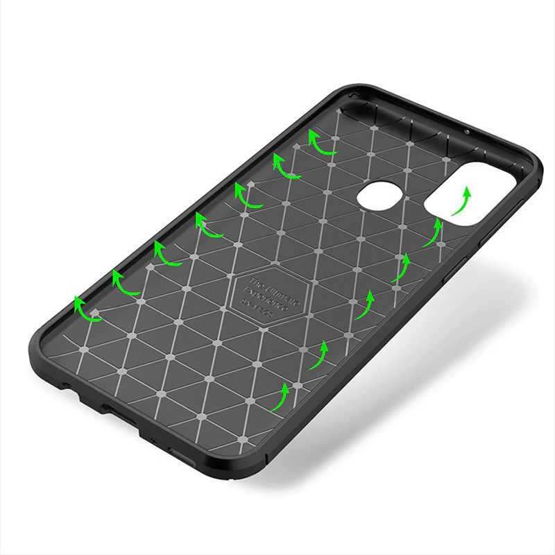 Samsung Galaxy M30S Uyumlu Kılıf Zore Negro Silikon Kapak - 12