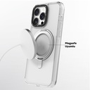 Apple iPhone 16 Pro Max Uyumlu Kılıf Magsafe Şarj Özellikli Parmak Ring Standlı Youngkit Pivot Serisi Kapak - 5