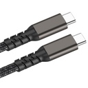 Zore 2.Jenerasyon Type-C to Type-C USB3.2 PD Data Kablosu 100W 20Gbps 4K@60Hz 0.2 Metre - 2