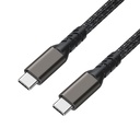 Zore 2.Jenerasyon Type-C to Type-C USB3.2 PD Data Kablosu 100W 20Gbps 4K@60Hz 0.2 Metre - 5