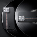 Apple iPhone 14 Pro Uyumlu Kılıf Magsafe Şarj Özellikli 600D Aramid Fiber Pitaka Tactile Woven Orchestra Serisi Rhapsody Kapak - 25