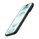 Apple iPhone 15 Uyumlu Kılıf Magsafe Şarj Özellikli 600D Aramid Fiber Pitaka Tactile Woven Orchestra Serisi Rhapsody Kapak - 6