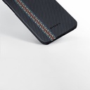 Apple iPhone 15 Uyumlu Kılıf Magsafe Şarj Özellikli 600D Aramid Fiber Pitaka Tactile Woven Orchestra Serisi Rhapsody Kapak - 17