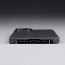 Apple iPhone 14 Uyumlu Kılıf Magsafe Şarj Özellikli 1500D Aramid Fiber Pitaka Ultra-Slim Classic Serisi Black-Grey Twill Kapak - 16