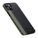 Apple iPhone 15 Plus Uyumlu Kılıf Magsafe Şarj Özellikli 600D Aramid Fiber Pitaka Tactile Woven Orchestra Serisi Overture Kapak - 5