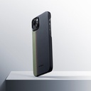 Apple iPhone 15 Plus Uyumlu Kılıf Magsafe Şarj Özellikli 600D Aramid Fiber Pitaka Tactile Woven Orchestra Serisi Overture Kapak - 14