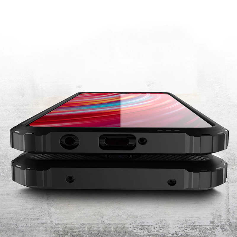 Xiaomi Redmi Note 8 Pro Uyumlu Kılıf Zore Crash Silikon Kapak - 4