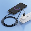 Wiwu Pioneer Wİ-C001 Ultra Esnek Type-C Usb Kablo 1M - 5