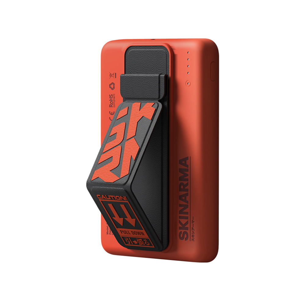 SkinArma Spunk Taşınabilir Wireless Şarj ve PD Hızlı Şarj Özellikli Powerbank 15W 5000mAh - 1