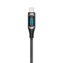 Recci RTC-P21CLPD Ghost Serisi 20W Hızlı Şarj Özellikli Type-C To Lightning PD Kablo 1.2M - 1