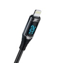 Recci RTC-P21CLPD Ghost Serisi 20W Hızlı Şarj Özellikli Type-C To Lightning PD Kablo 1.2M - 2