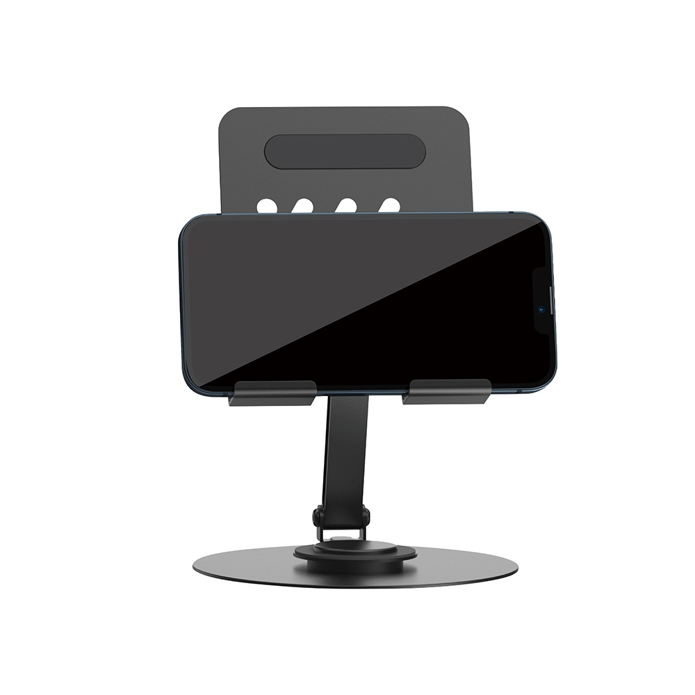 Wiwu ZM-013 Taşınabilir Katlanabilir 360° Dönebilen Metal Telefon ve Tablet Standı - 1