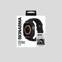 Apple Watch Ultra 49mm Uyumlu Skinarma Mecha 2in1 TPU Kasa Koruyucu + Silikon Kordon - 12