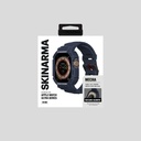 Apple Watch Ultra 49mm Uyumlu Skinarma Mecha 2in1 TPU Kasa Koruyucu + Silikon Kordon - 13