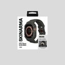 Apple Watch Ultra 49mm Uyumlu Skinarma Mecha 2in1 TPU Kasa Koruyucu + Silikon Kordon - 14