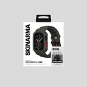 Apple Watch 7 45mm Uyumlu Skinarma Mecha 2in1 TPU Kasa Koruyucu + Silikon Kordon - 12