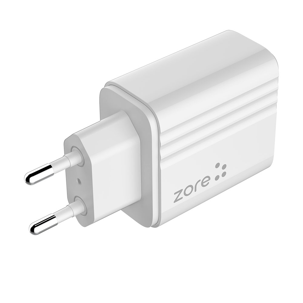 Zore Play Serisi PL2 Type-C to Lightning 2in1 PD Seyahat Şarj Aleti 20W - 1