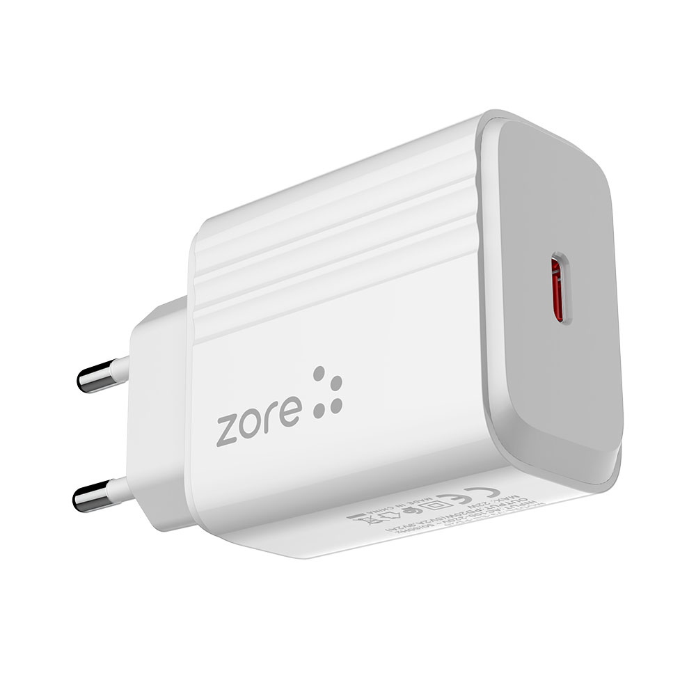 Zore Play Serisi PL2 Type-C to Lightning 2in1 PD Seyahat Şarj Aleti 20W - 4