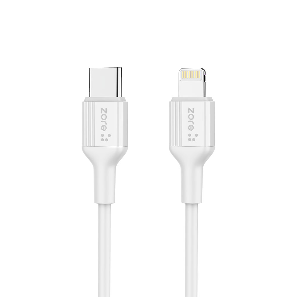 Zore Play Serisi PL2 Type-C to Lightning 2in1 PD Seyahat Şarj Aleti 20W - 5