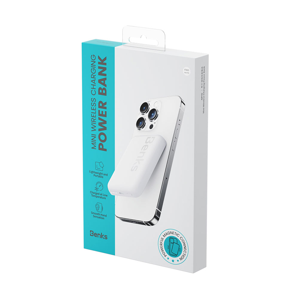 Benks MP10 M-safe Magnetik İnce Tasarımlı Powerbank 6000mAh - 20