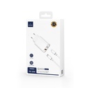 Wiwu Wi-U002 Quick Hızlı Şarj Başlığı Type-C to Lightning PD 20W Kablolu Şarj Seti - 4