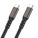Qgeem 2.Jenerasyon Type-C to Type-C USB3.2 PD Data Kablosu 100W 20Gbps 4K@60Hz 0.5 Metre - 2