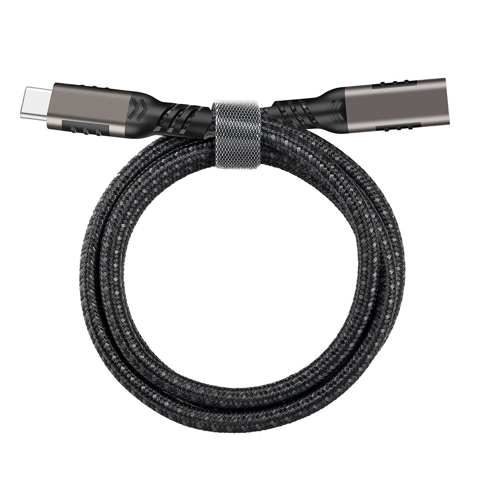 Qgeem Extension USB3.2 Type-C PD Uzatma Kablosu 100W 20Gbps 4K@60Hz 0.2 Metre - 6