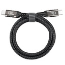 Qgeem QG01 Type-C to Type-C USB4 PD Data Kablosu 240W 40Gbps 8K@60Hz 1.5 Metre - 6