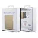 Guess Orjinal Lisanslı M-safe Şarj Özellikli Metal Yazı Logolu Powerbank 3000mAh 5W - 4