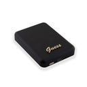 Guess Orjinal Lisanslı M-safe Şarj Özellikli Metal Yazı Logolu Powerbank 3000mAh 5W - 7