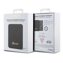 Guess Orjinal Lisanslı M-safe Şarj Özellikli Metal Yazı Logolu Powerbank 5000mAh 15W - 4