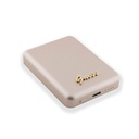 Guess Orjinal Lisanslı M-safe Şarj Özellikli Metal Yazı Logolu Powerbank 5000mAh 15W - 7