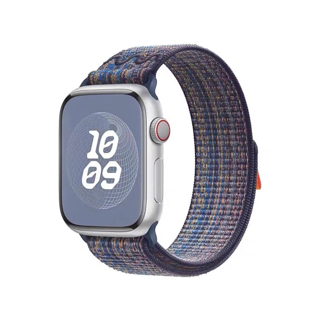 Apple Watch 10 42mm KRD-91 Hasır Kordon Strap Kayış - 1