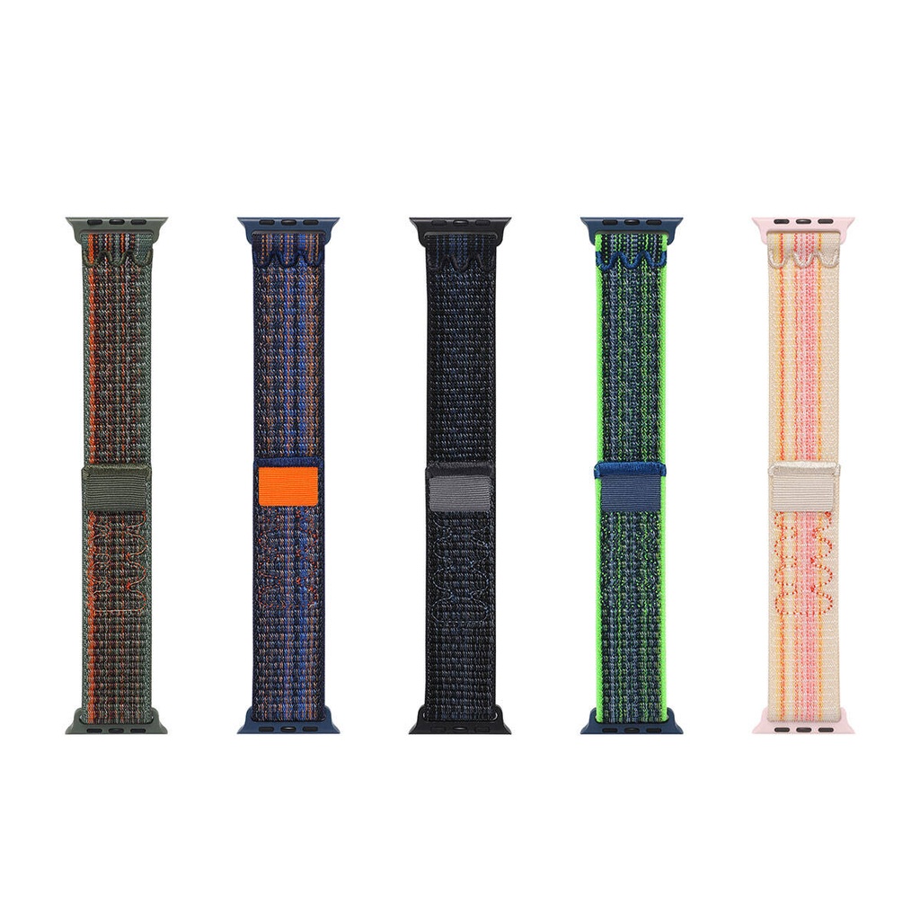 Apple Watch 10 42mm KRD-91 Hasır Kordon Strap Kayış - 3
