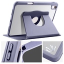 Apple iPad 10.9 2022 (10.Nesil) Uyumlu Kılıf Zore Termik Kalem Bölmeli Dönebilen Standlı Kılıf - 28