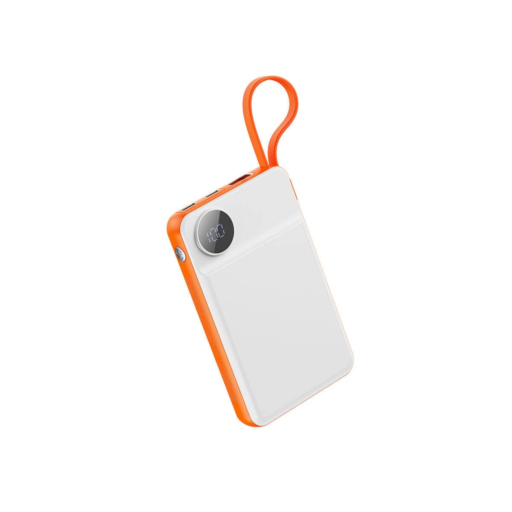 Wiwu Wi-P007 LED Ekranlı Akıllı Saat Kablosuz Şarj Özellikli Taşınabilir Powerbank 10000mAh 22.5W - 10
