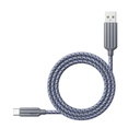Recci RTC-N23C 3A Hızlı Şarj Özellikli Type-C to USB-A Kablo 1M - 1