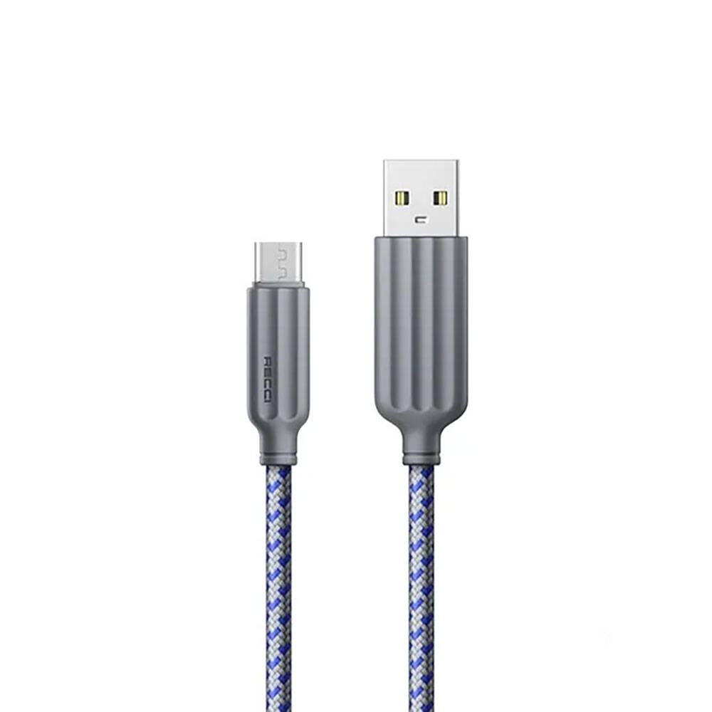 Recci RTC-N23M 2.4A Hızlı Şarj Özellikli Micro to USB-A Kablo 1M - 1