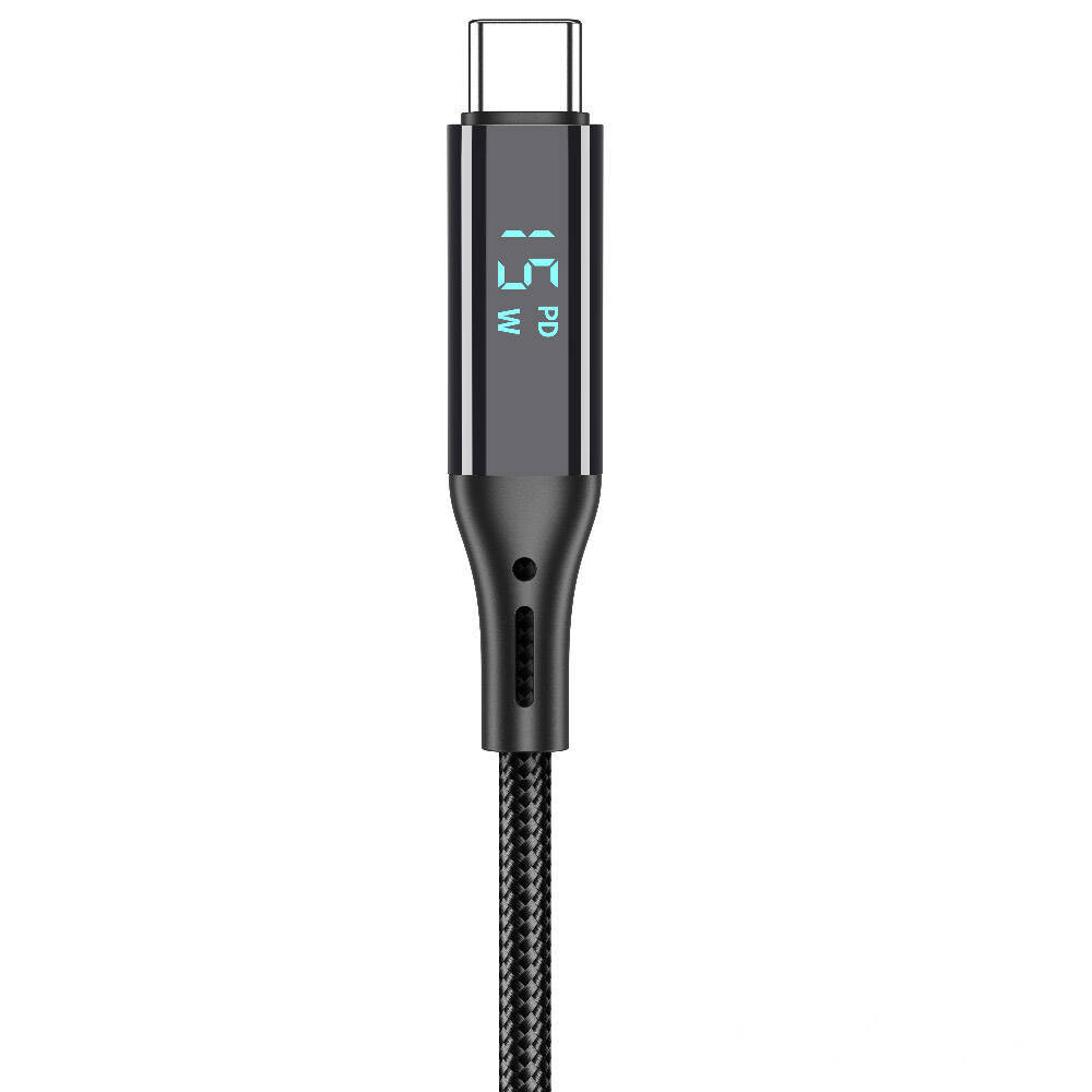 Wiwu Wi-C020 Thor Serisi 100W Hızlı Şarj Özellikli Type-C to Type-C Kablo 1.2M - 1