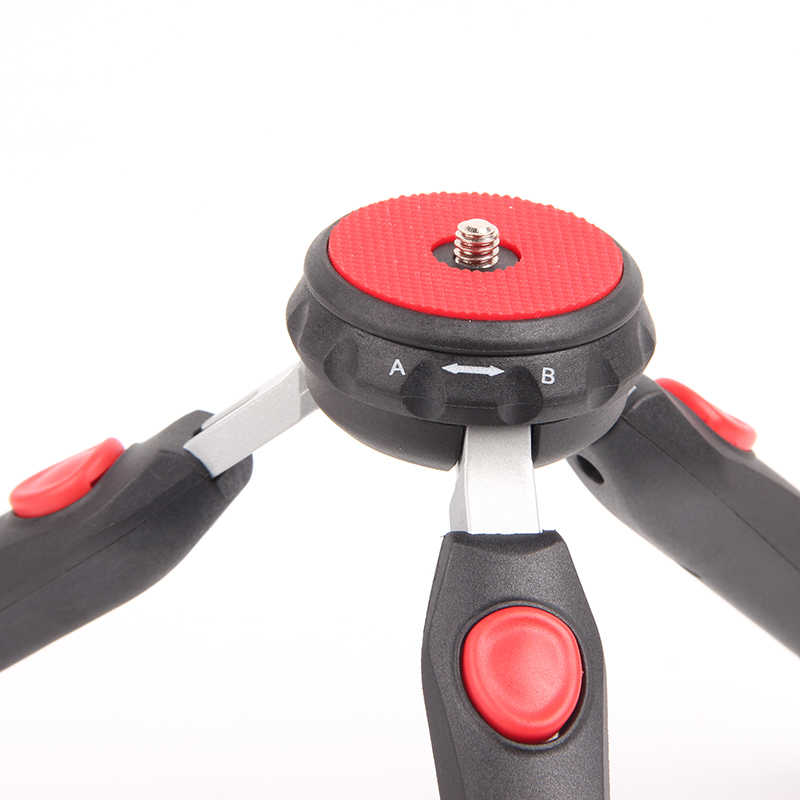 Jmary MT-35 Tripod 360 Derece Oynar Başlıklı Çok Yönlü Kısa Telefon Sabitleyici - 3