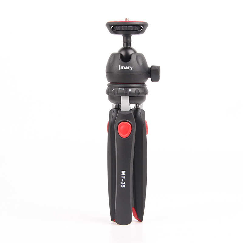 Jmary MT-35 Tripod 360 Derece Oynar Başlıklı Çok Yönlü Kısa Telefon Sabitleyici - 4